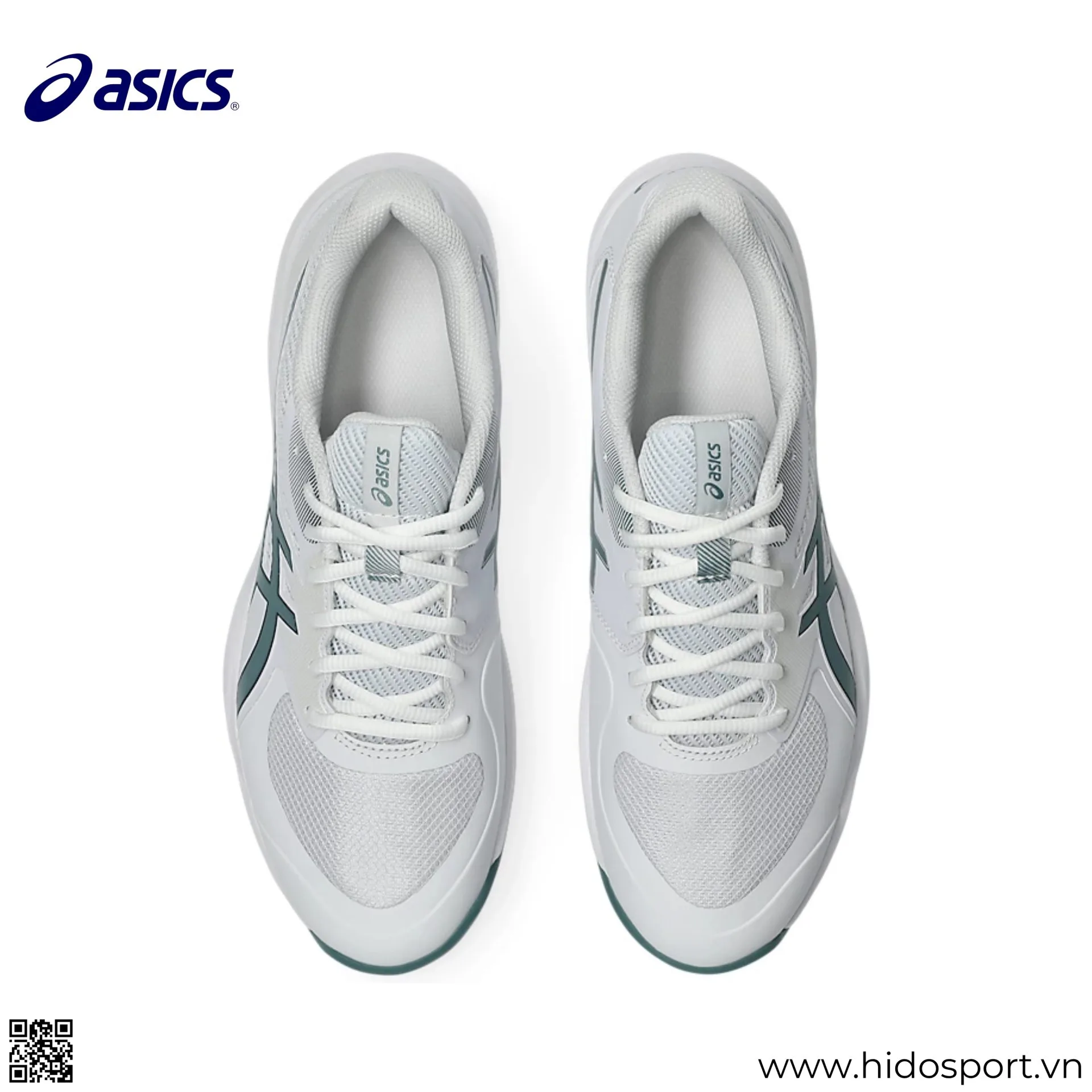 (TITLE)% Giay Pickleball Asics Game Ff White Foggy Teal Chinh Hang 06