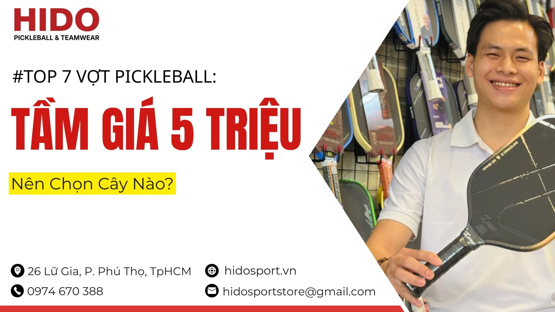 Top 7 Vot Pickleball Tam Gia 5 Trieu