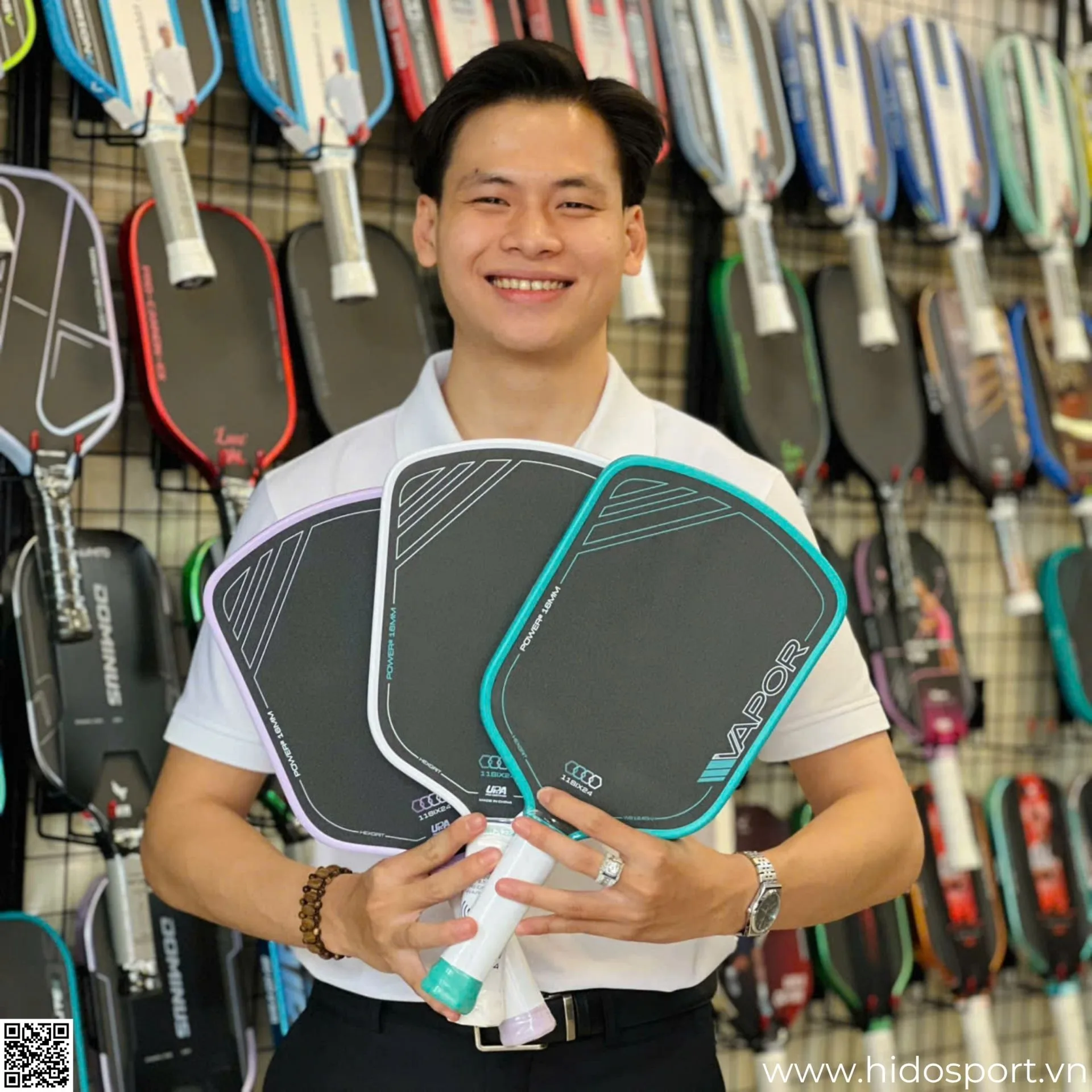 Vot Pickleball 11six24 Vapor Power 2 Hido Sport