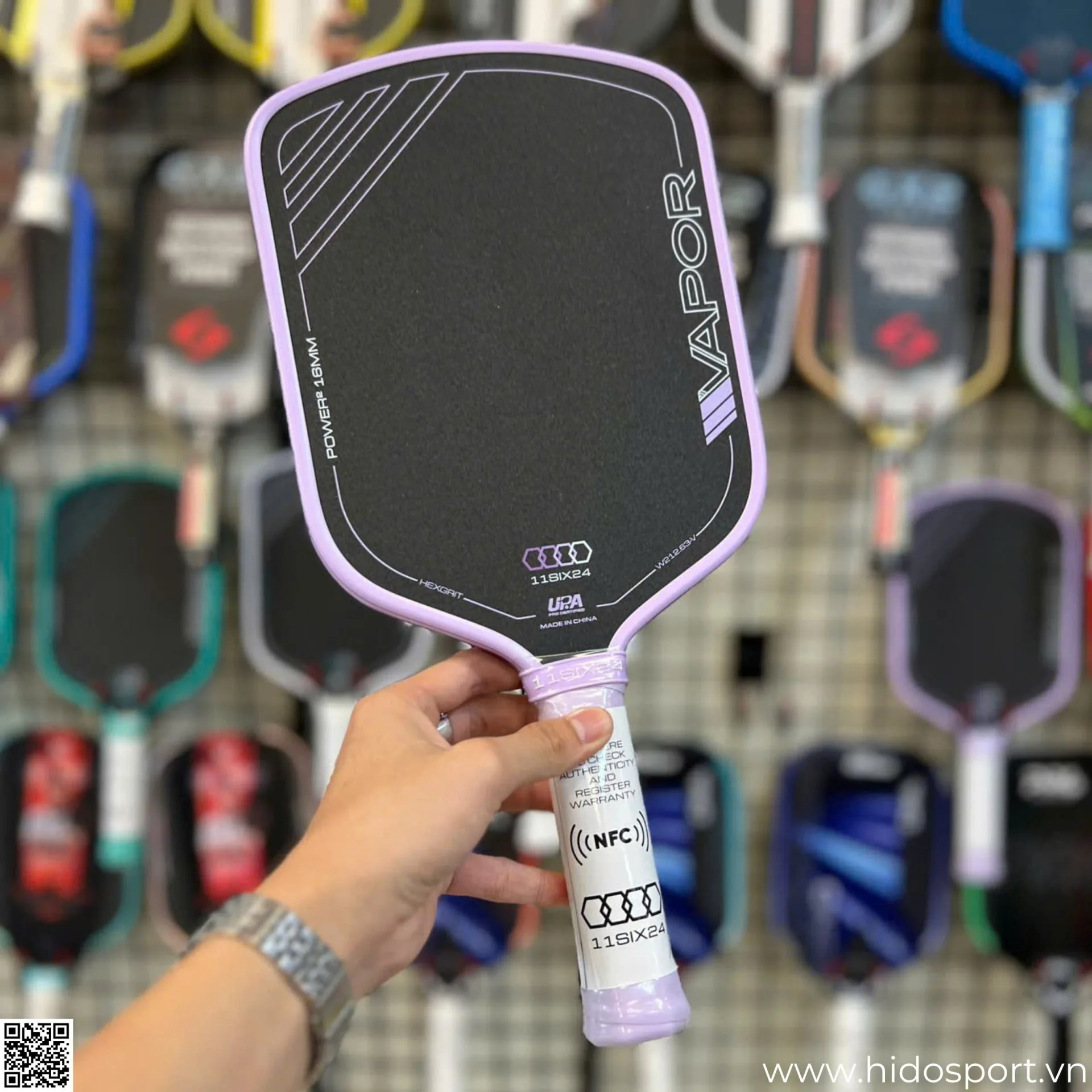 (TITLE)% Vot Pickleball 11six24 Vapor Power 2 Purple