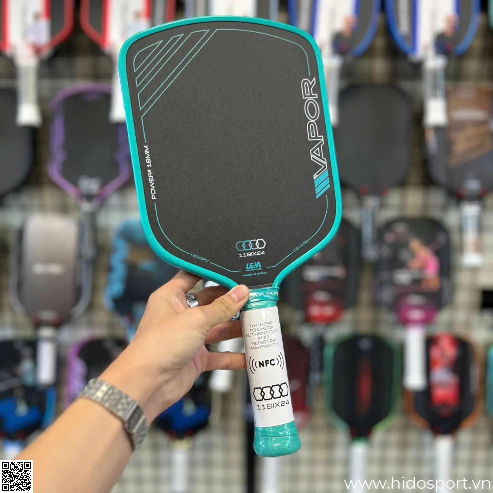 (TITLE)% Vot Pickleball 11six24 Vapor Power 2 Teal