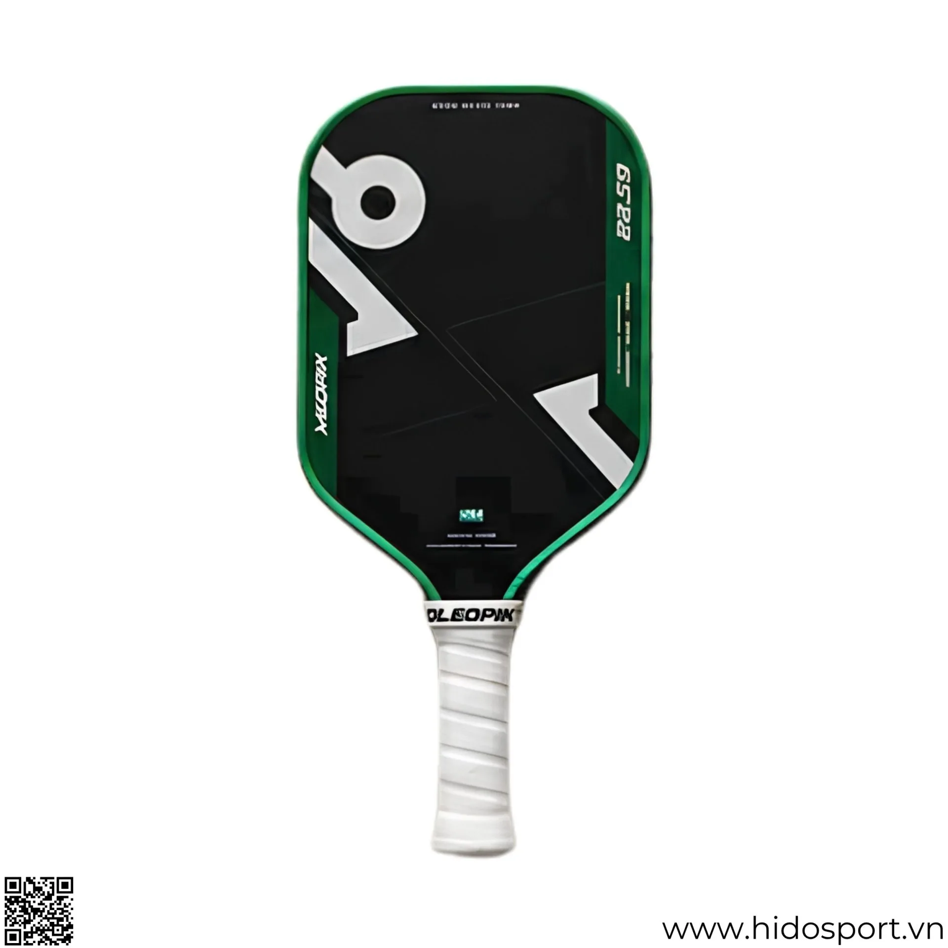 Vot Pickleball Leopik Gs 22 Boom Weave Mau Xanh Luong