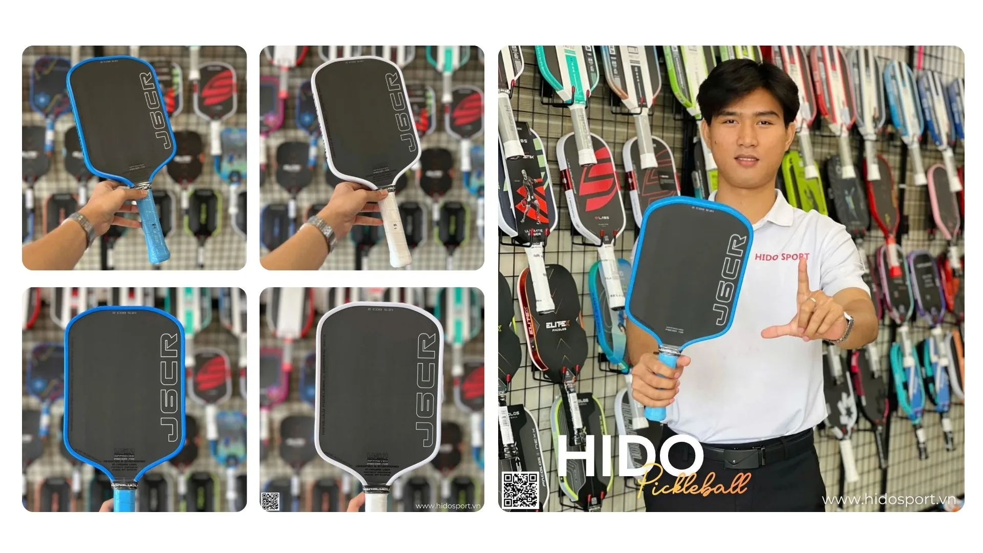 (TITLE)% Vot Pickleball Ngon Nhat Trong Tam Gia 4tr Hido Pickleball 06