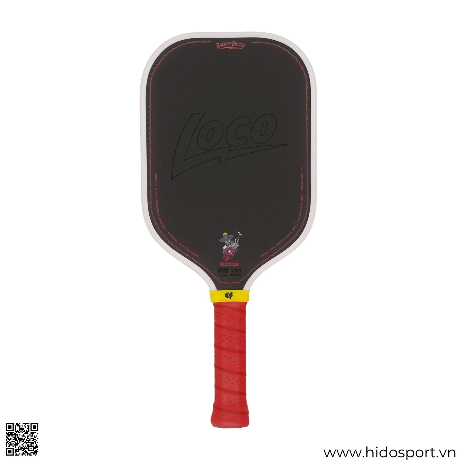 (TITLE)% Vot Pickleball Bread Butter Loco 2 Elongated Mat Truoc