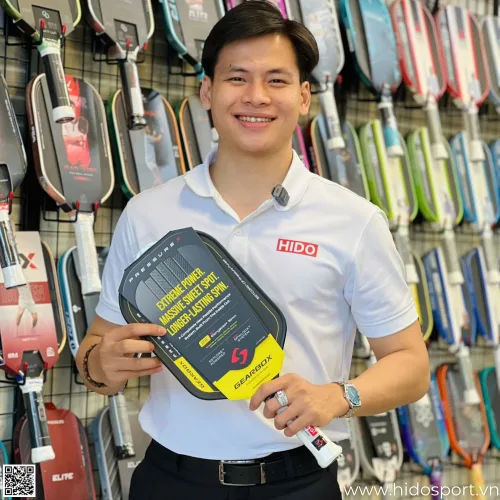 Vợt Pickleball Gearbox Pressure X 8E 16mm Tại HIDO SPORT