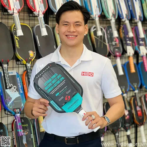 Vợt Pickleball Gearbox Pressure X 8M 16mm Tại HIDO SPORT