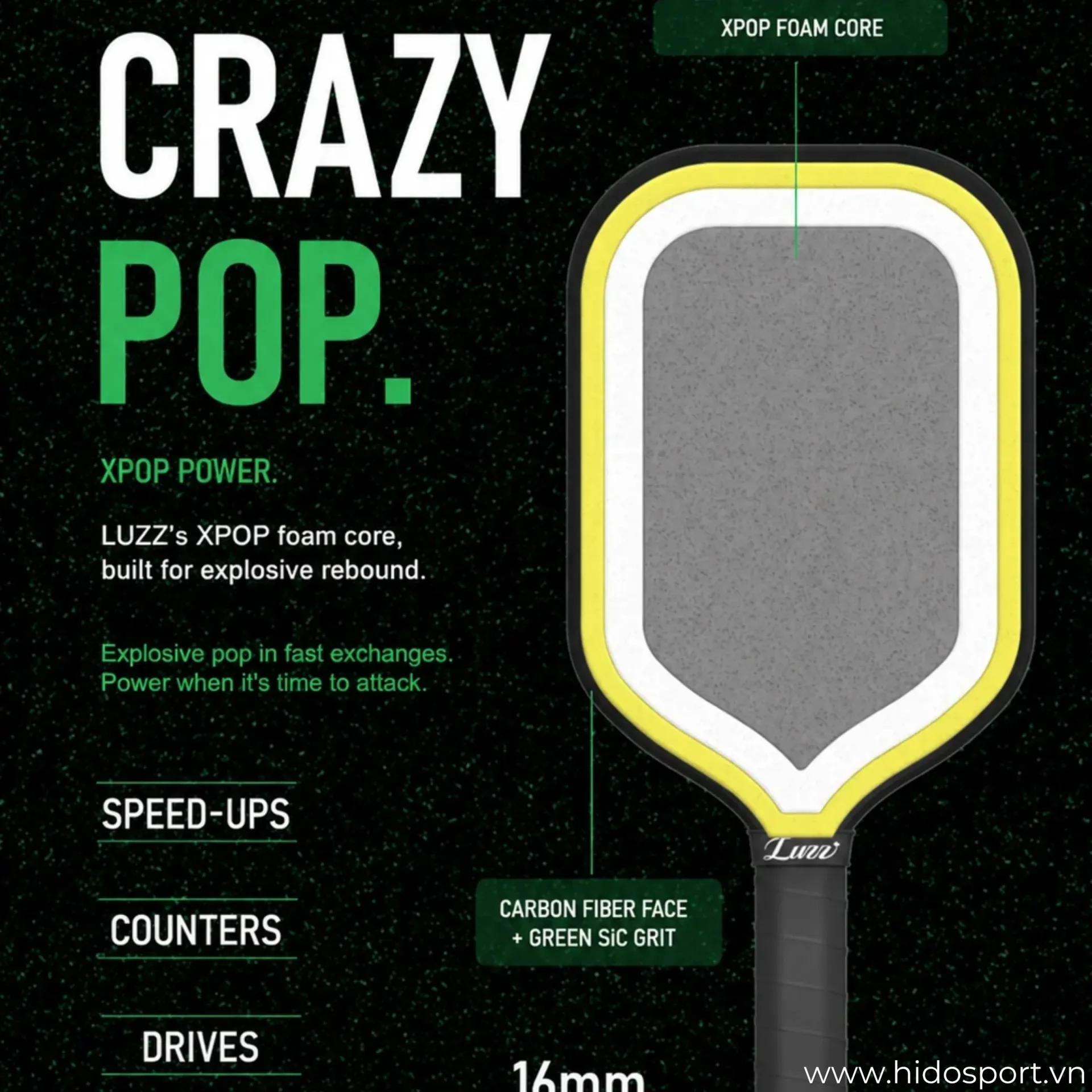 (TITLE)% Luzz Cannon Xpp M1 Xpop Foam Core