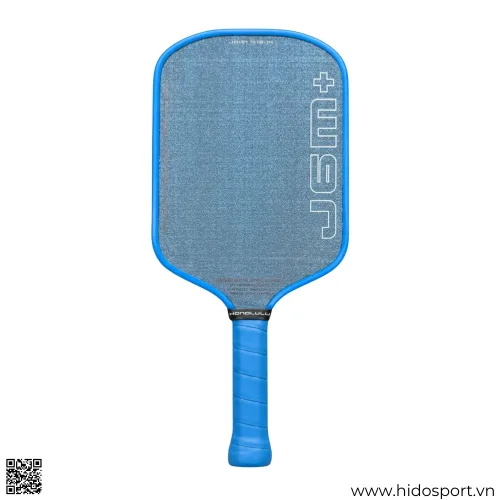 (TITLE)% Vợt Pickleball Honolulu J6M+ Crystal Blue 16mm Cán Xanh