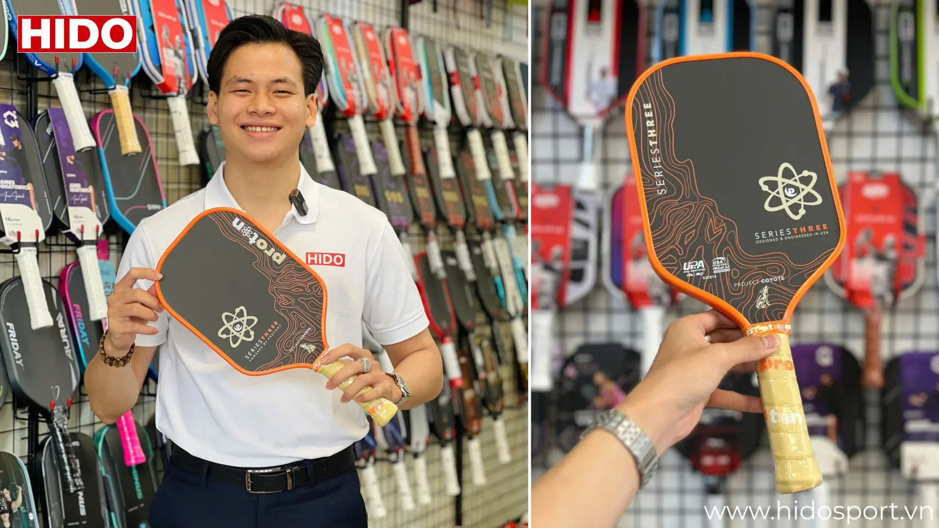 Vot Pickleball Proton Series Three Project Coyote