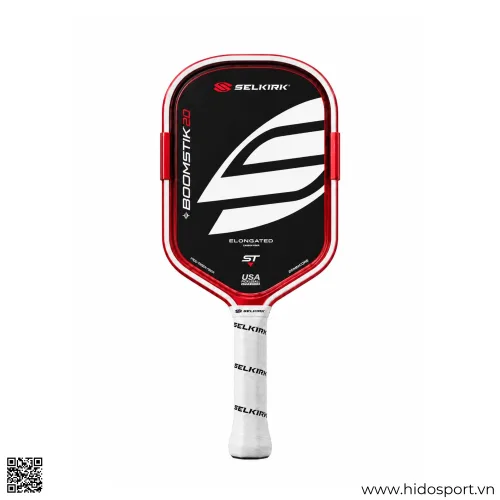 Vợt Pickleball Selkirk Boomstik ST Elongated Black Red Tại HIDO SPORT