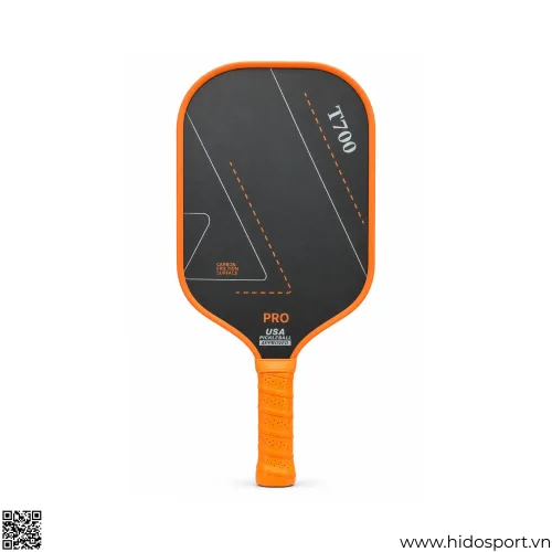 (TITLE)% Vợt Pickleball T700 Đen Cam