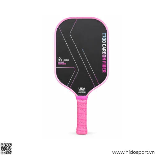 (TITLE)% Vợt Pickleball T700 Đen Hồng