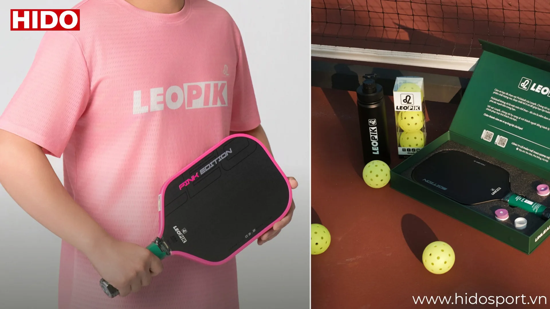 Vot Va Phu Kien Leopik Pickleball